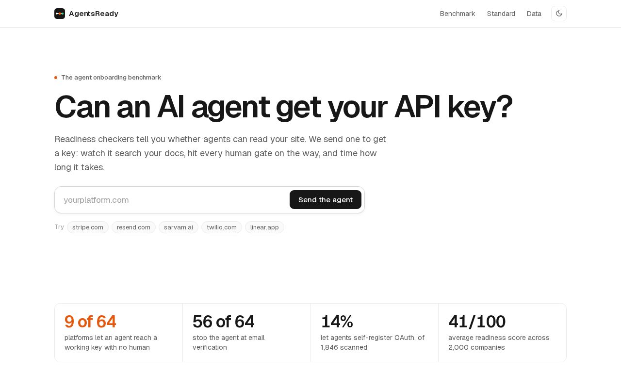 Preview of Agentsready Data