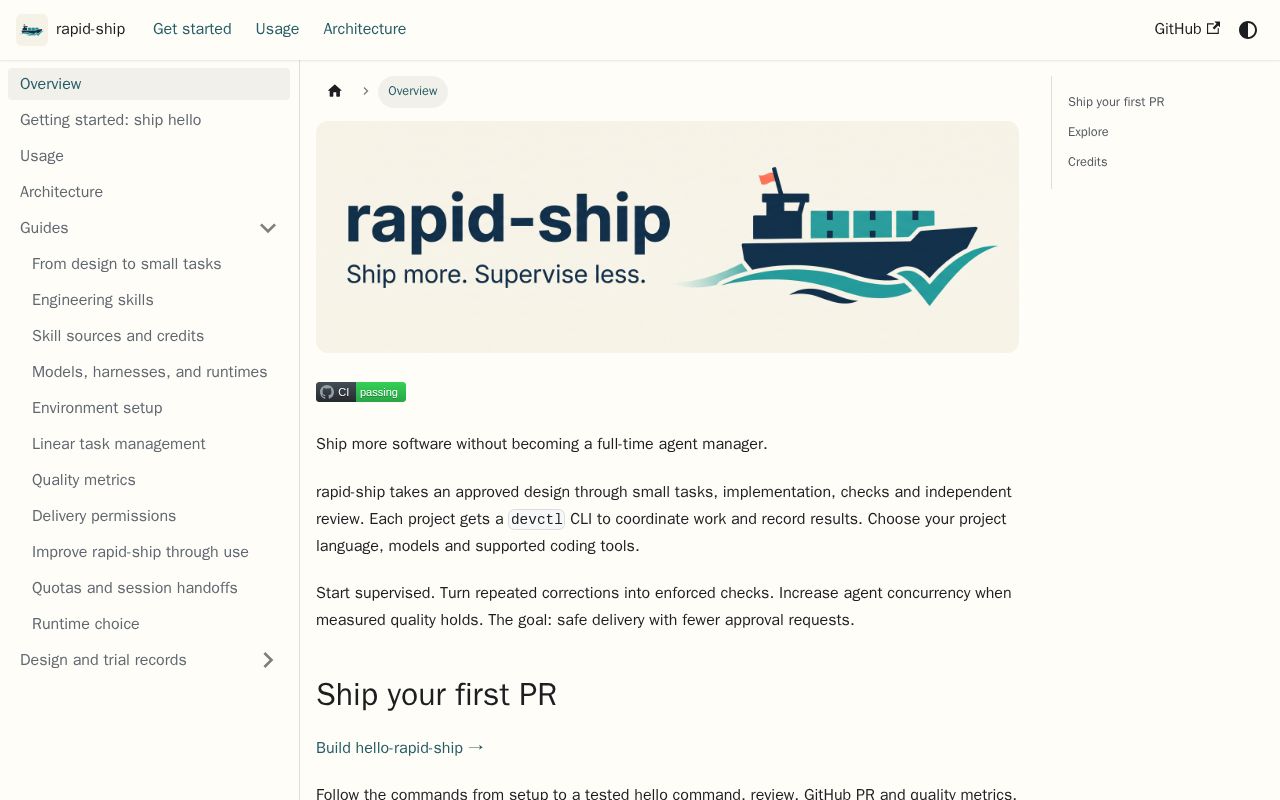 Preview of Rapid Ship