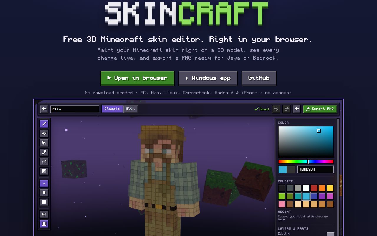 Preview of SkinCraft