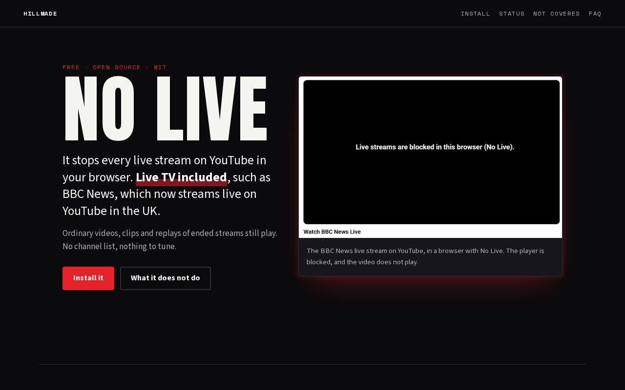 Preview of No Live