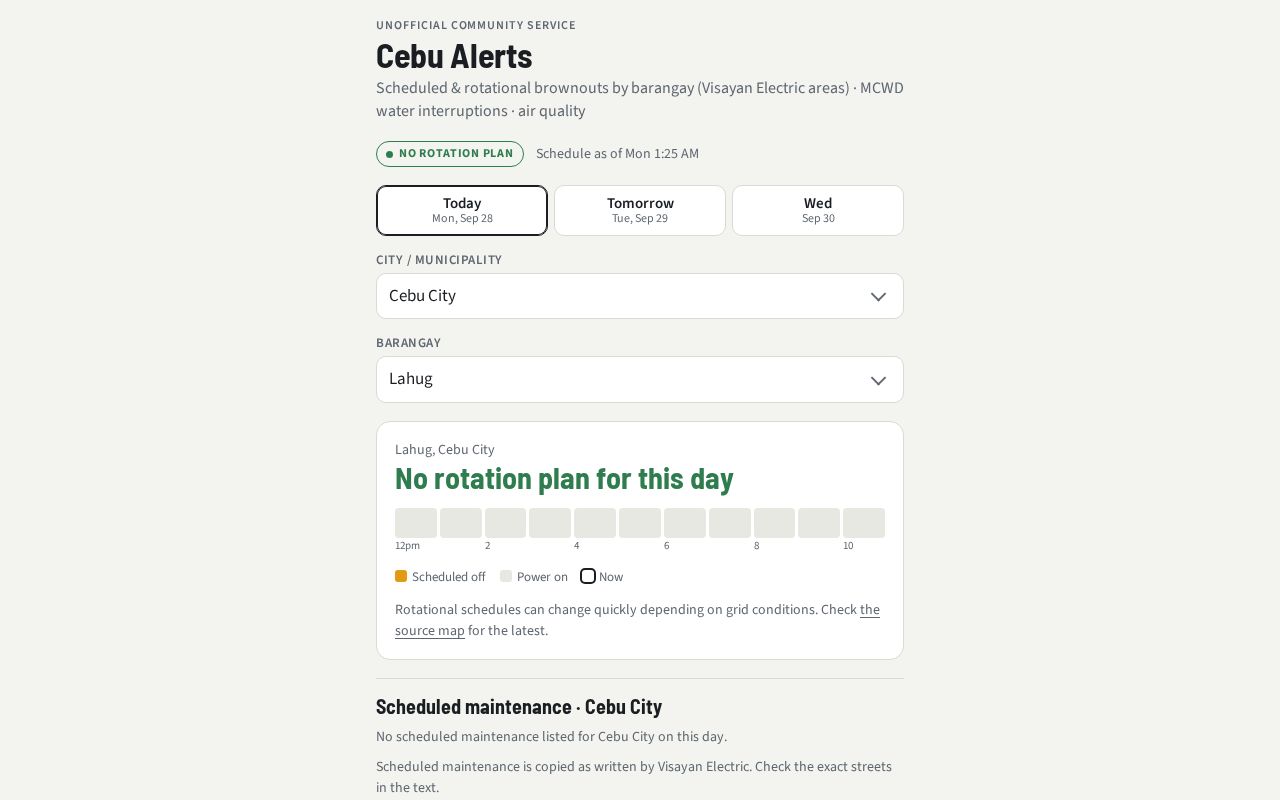 Preview of Cebualerts