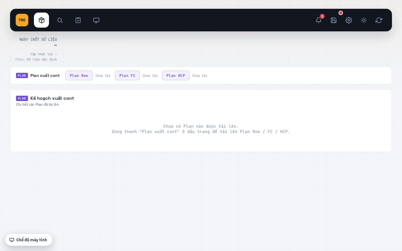 Preview of Web app