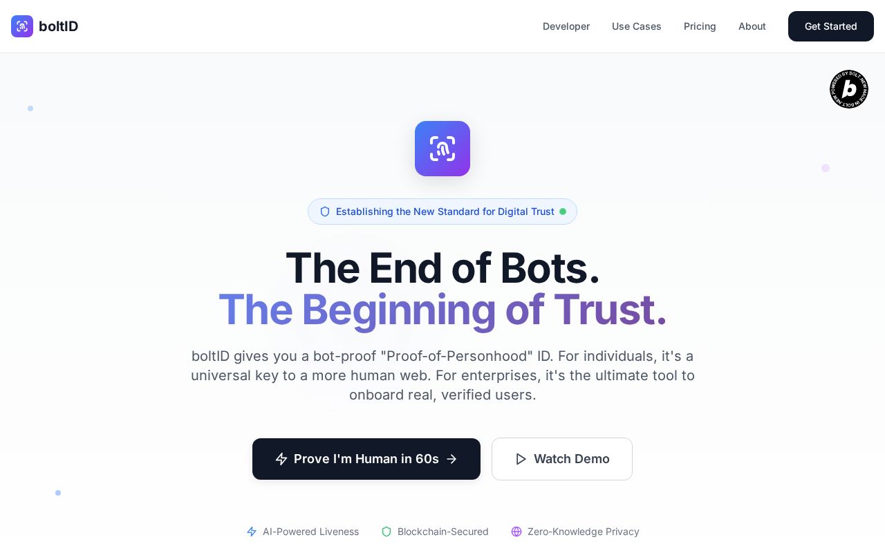 Preview of BoltID