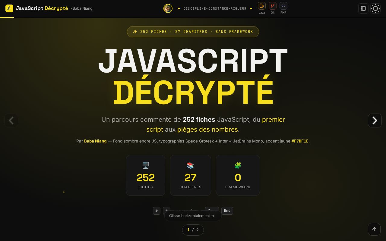 Preview of Guide JavaScript