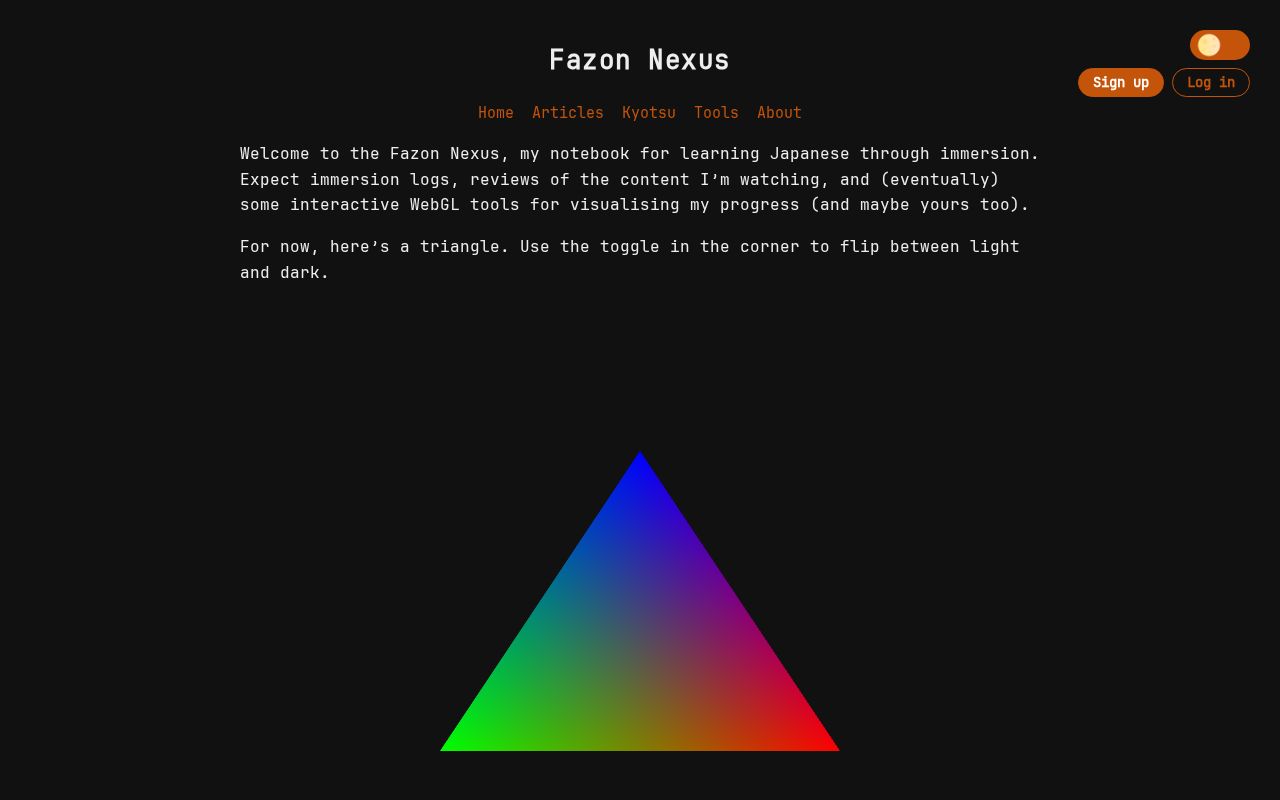 Preview of Fazon Nexus VLC Tracker