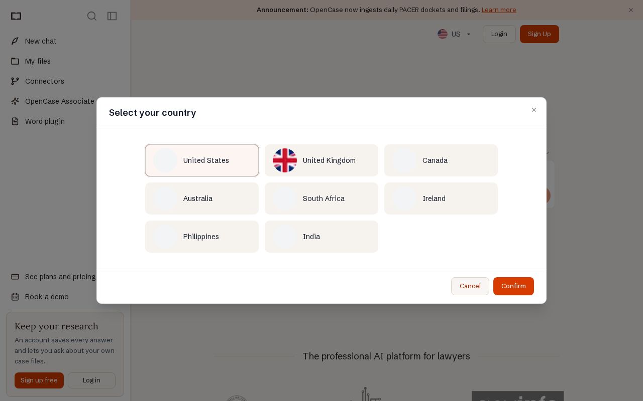 Preview of Opencase Plugin