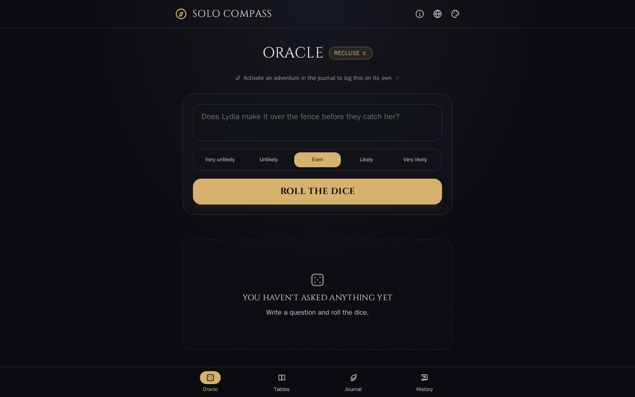 Preview of Solo Compass