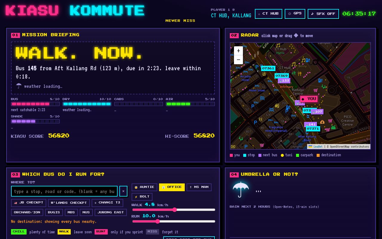 Preview of Kiasu Kommute