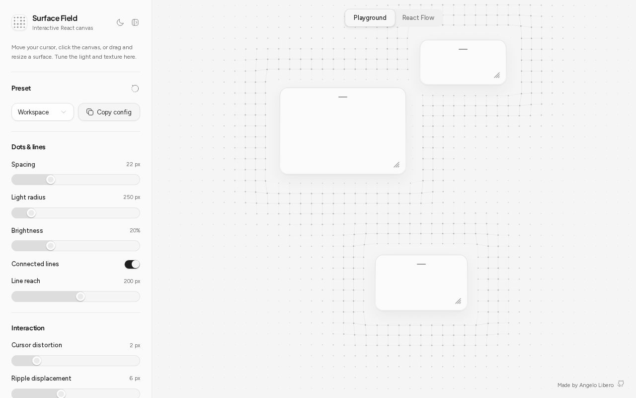 Preview of Surface Field