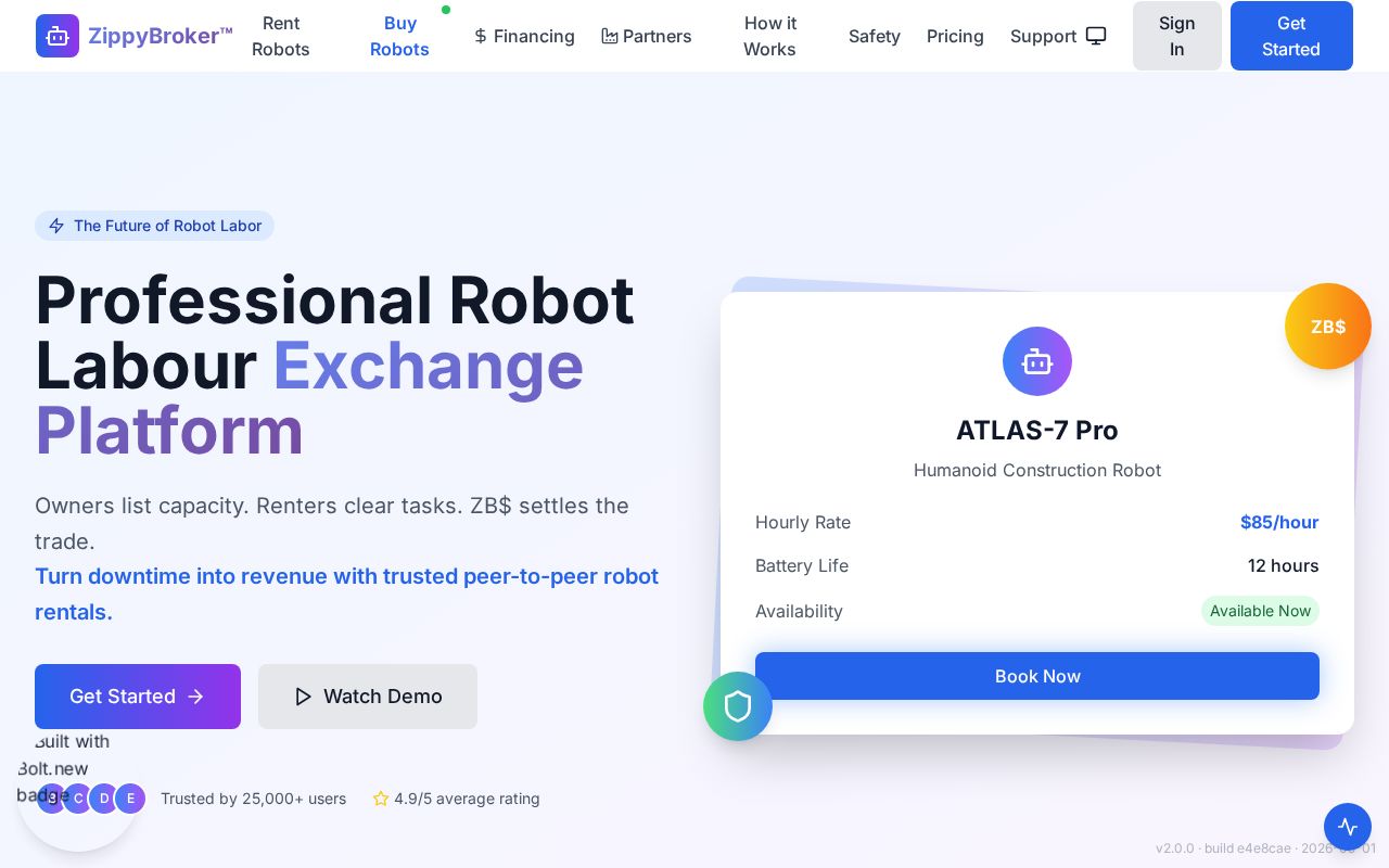 Preview of P2P Robot Broker - ZippyBroker v2 (One Shot)