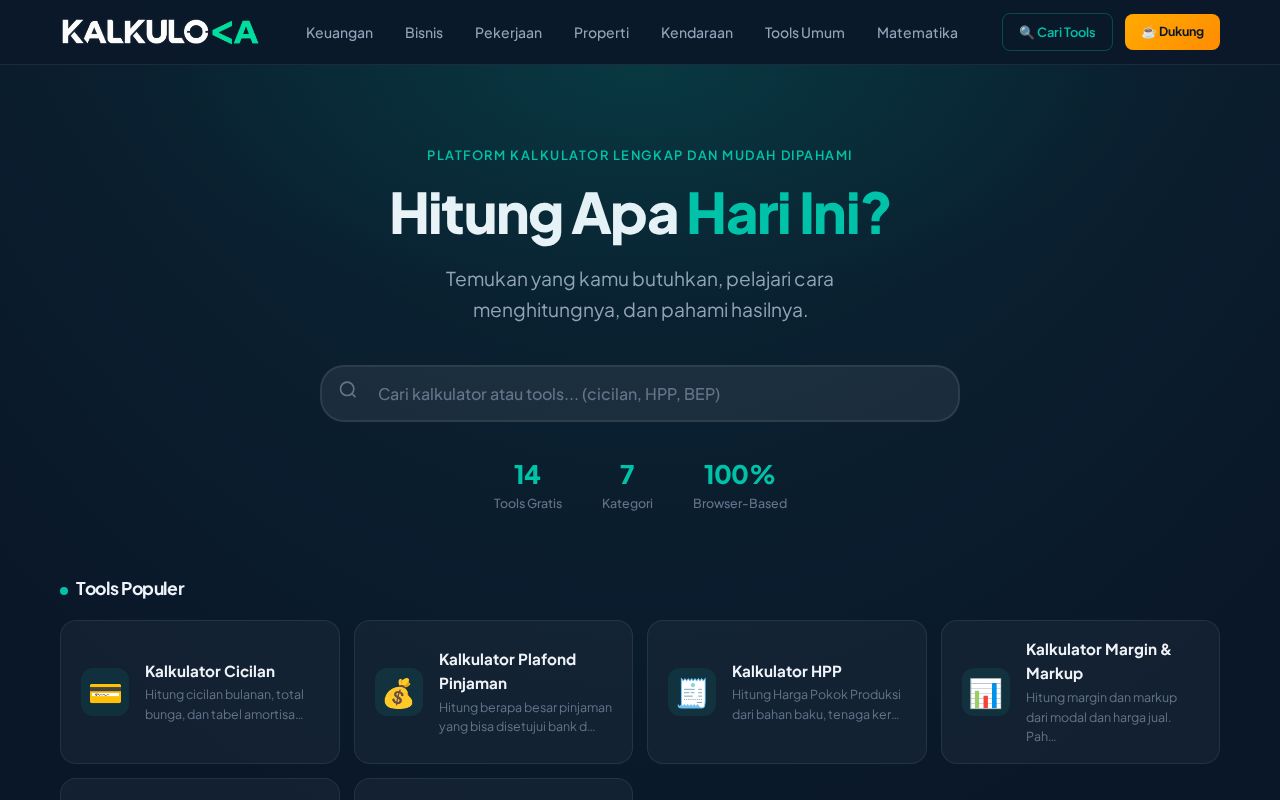 Preview of Kalkuloka