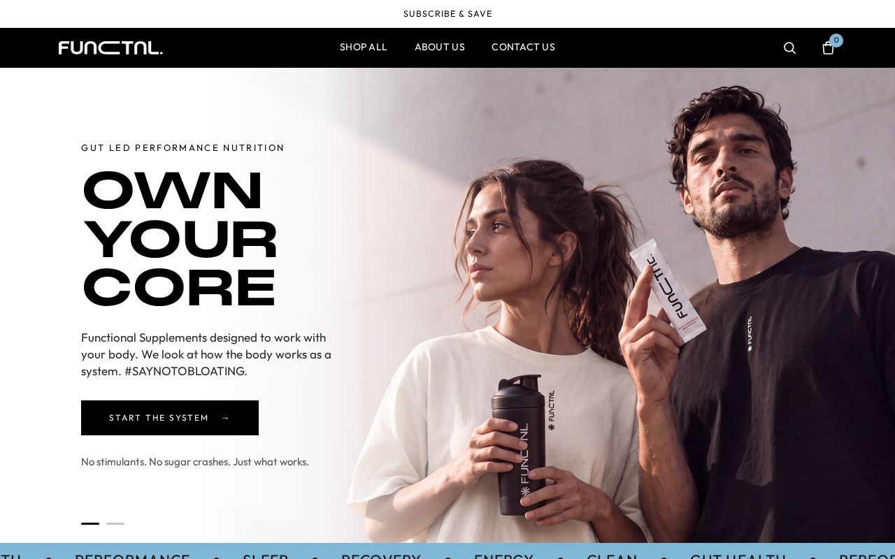 Preview of FUNCTNL HOMEPAGE DESIGN
