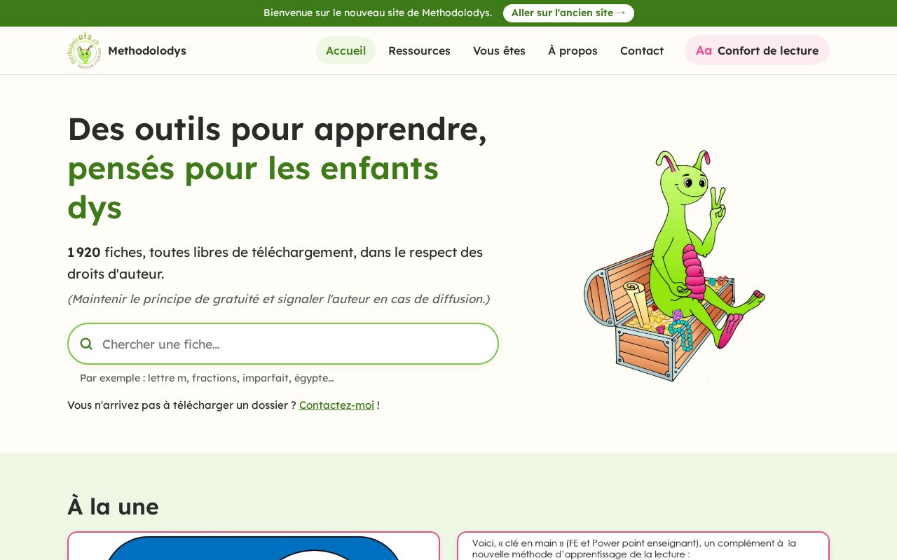 Preview of Methodolodys Static Site