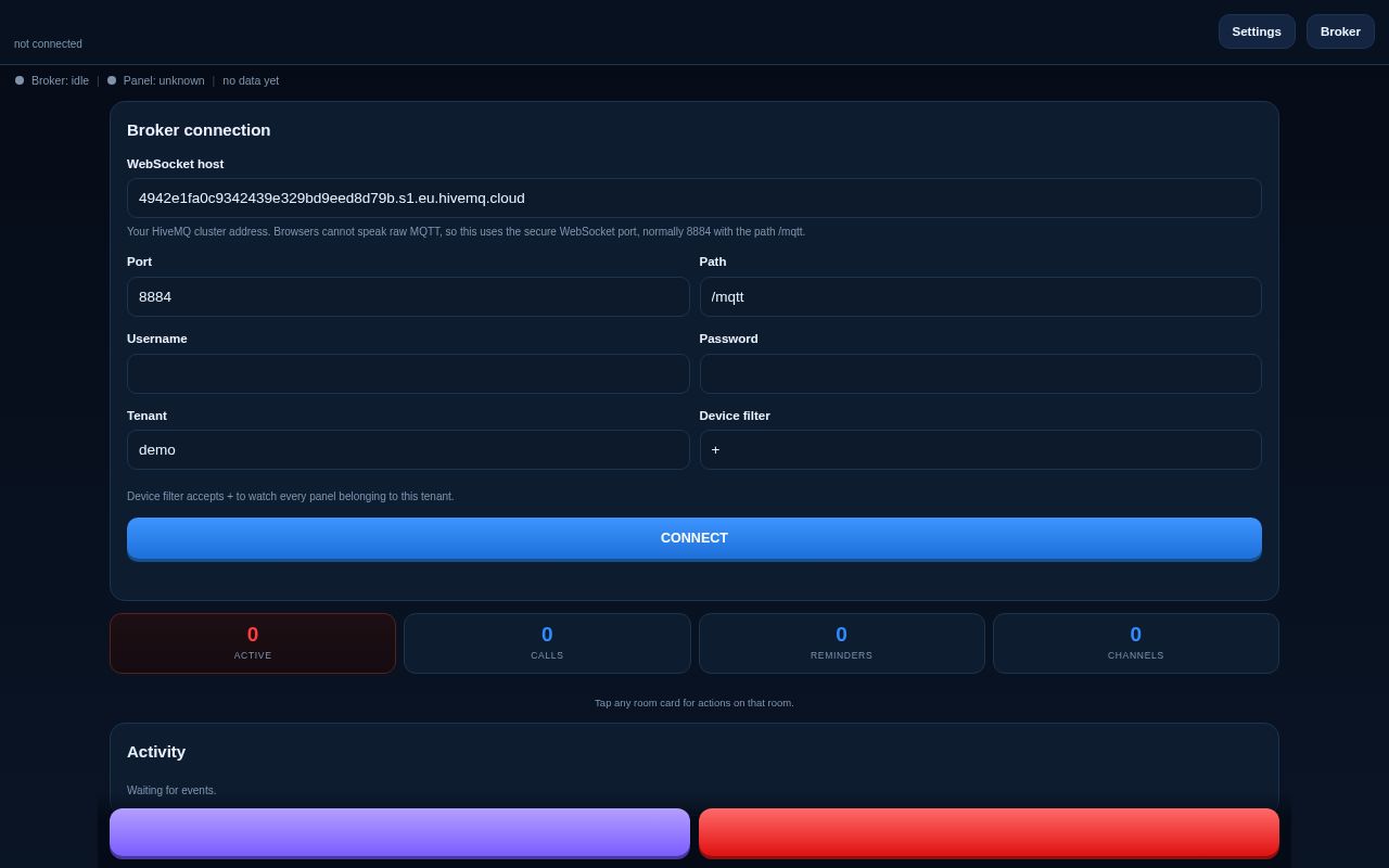 Preview of Argo Alert Dashboard