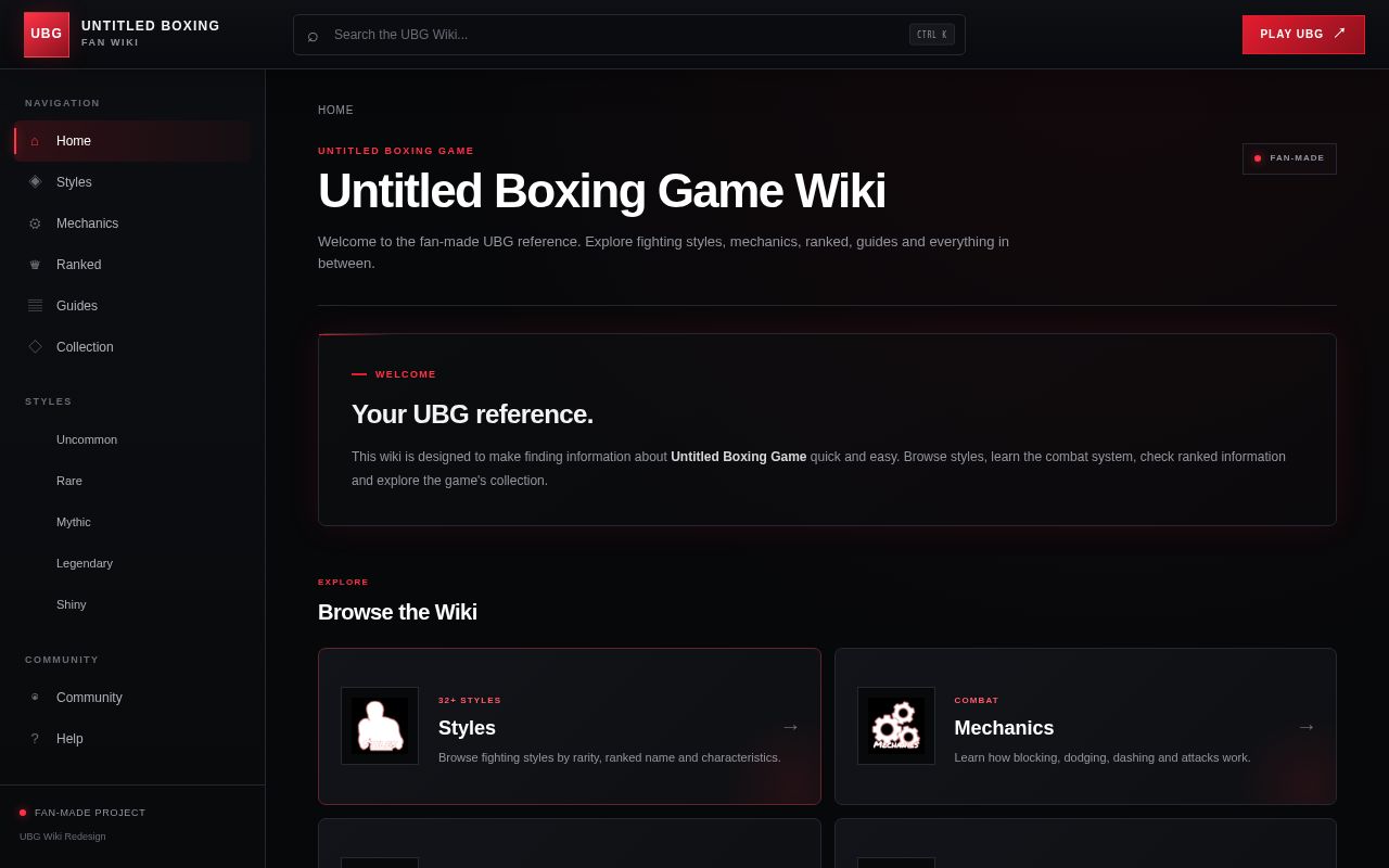 Preview of UBG