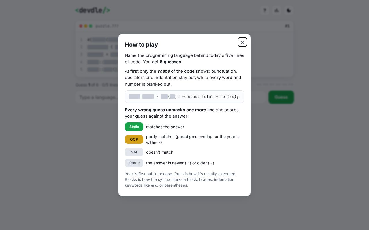 Preview of Devdle