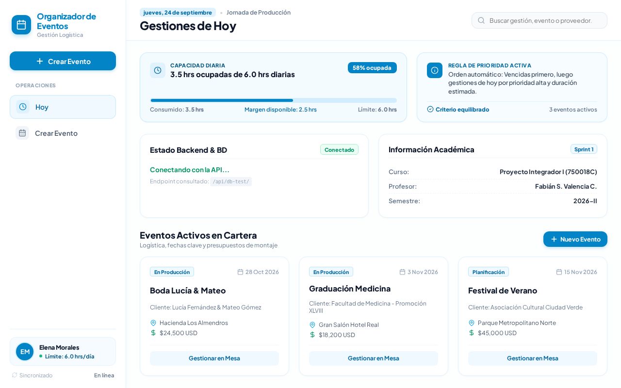 Preview of Frontend