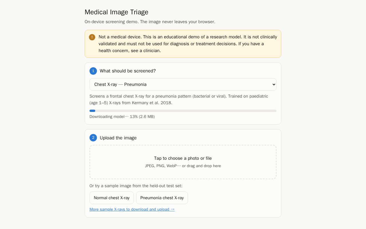Preview of Medtriage