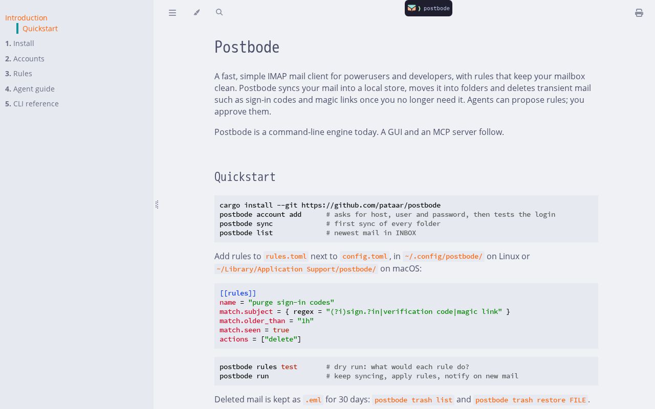 Preview of Postbode