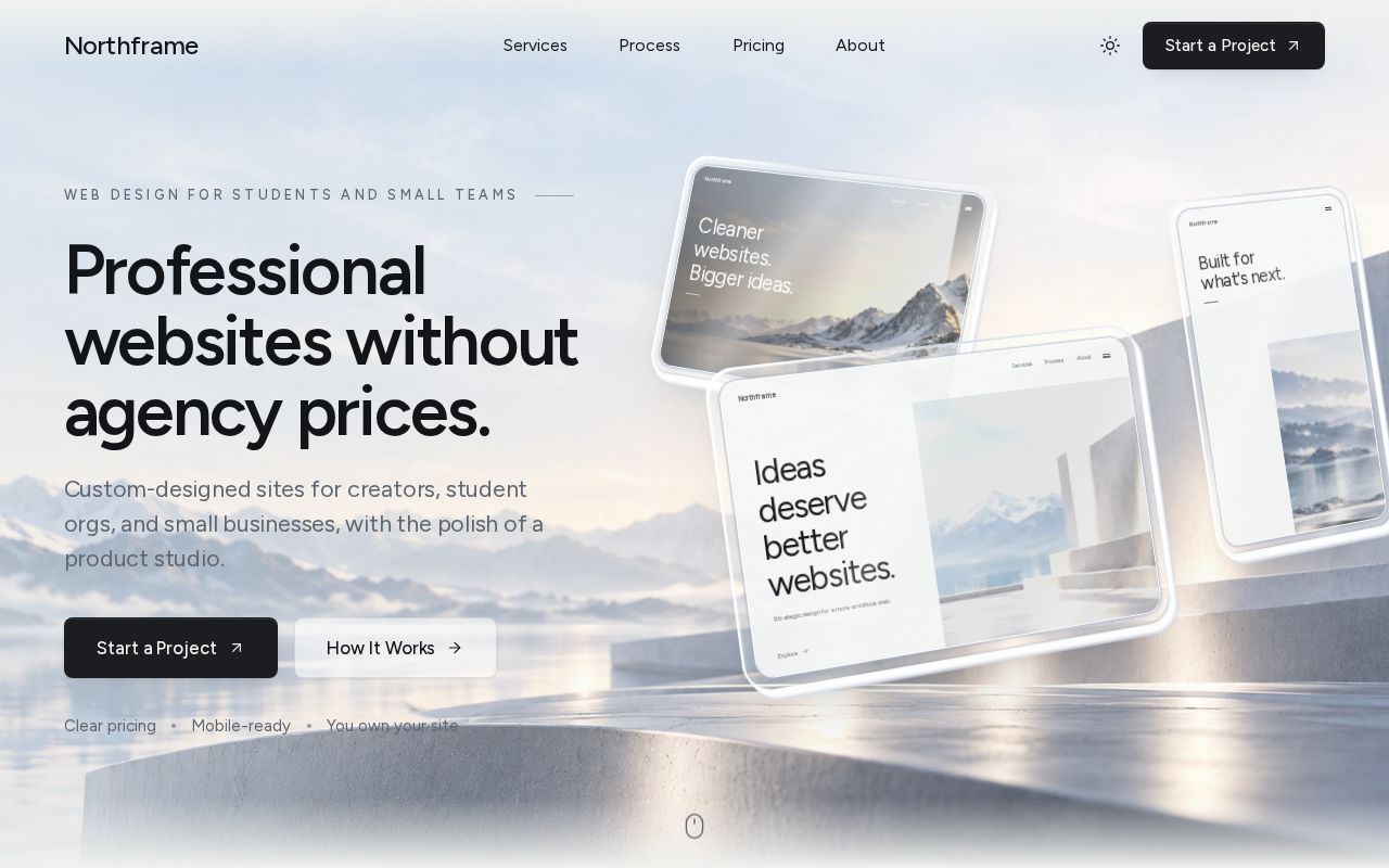 Preview of Websitebuilder