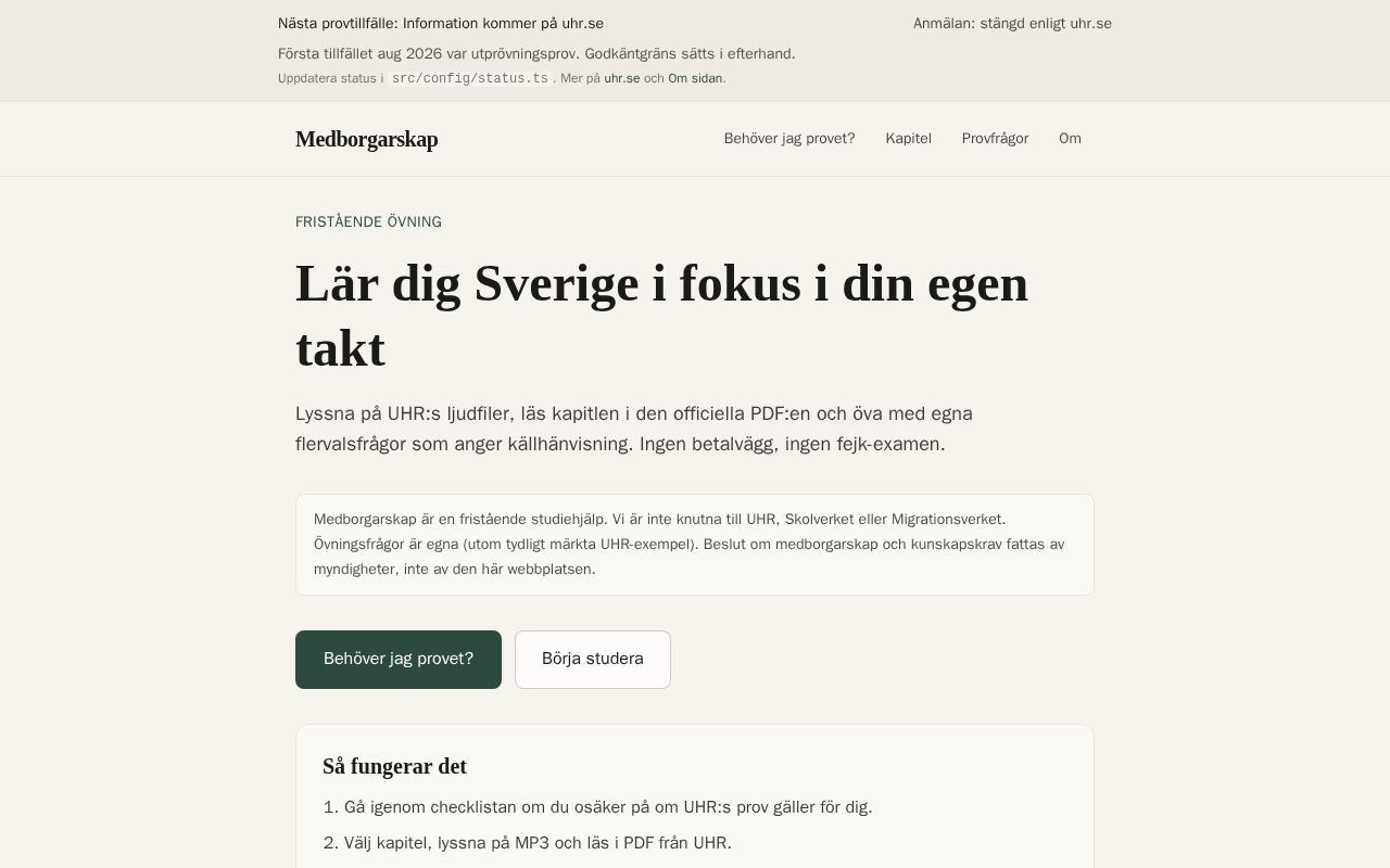 Preview of Medborgarskap