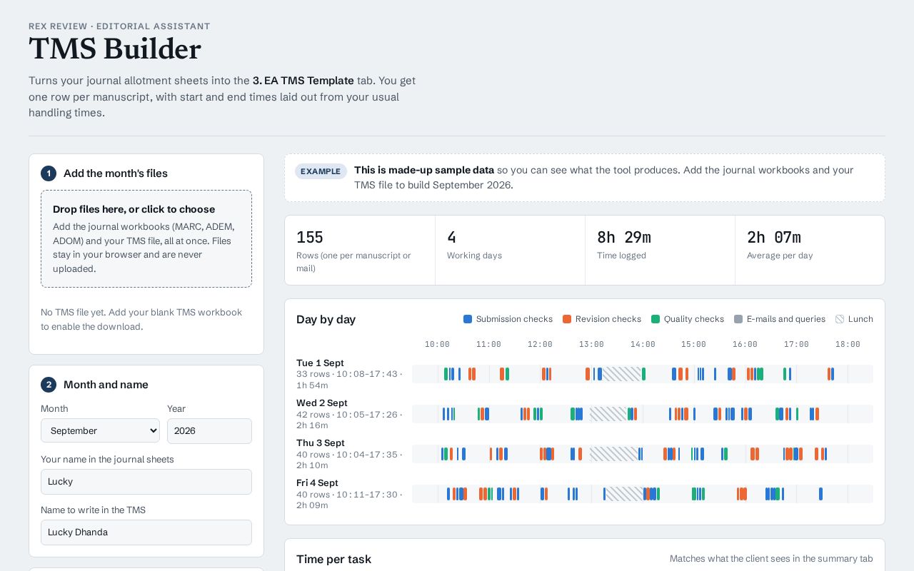 Preview of Tms Builder