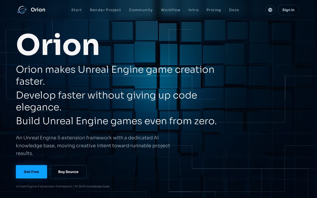 Preview of OrionBrowser