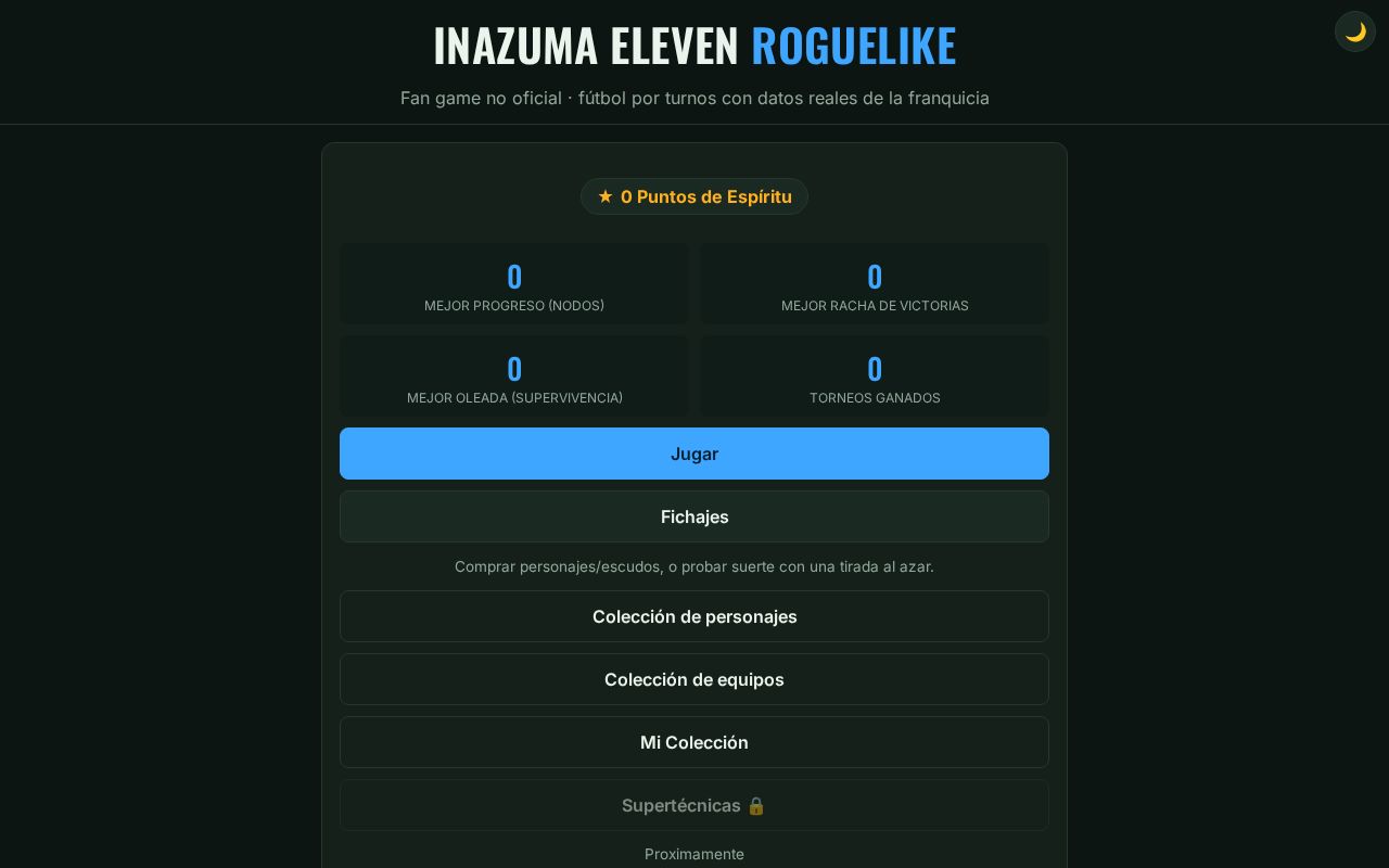 Preview of Inazuma Eleven Roguelike