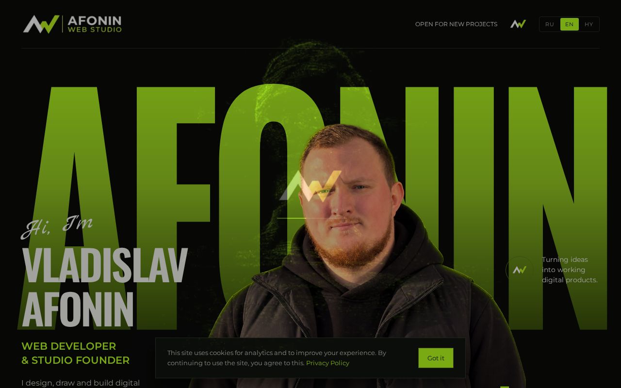 Preview of AfoninWebStudio