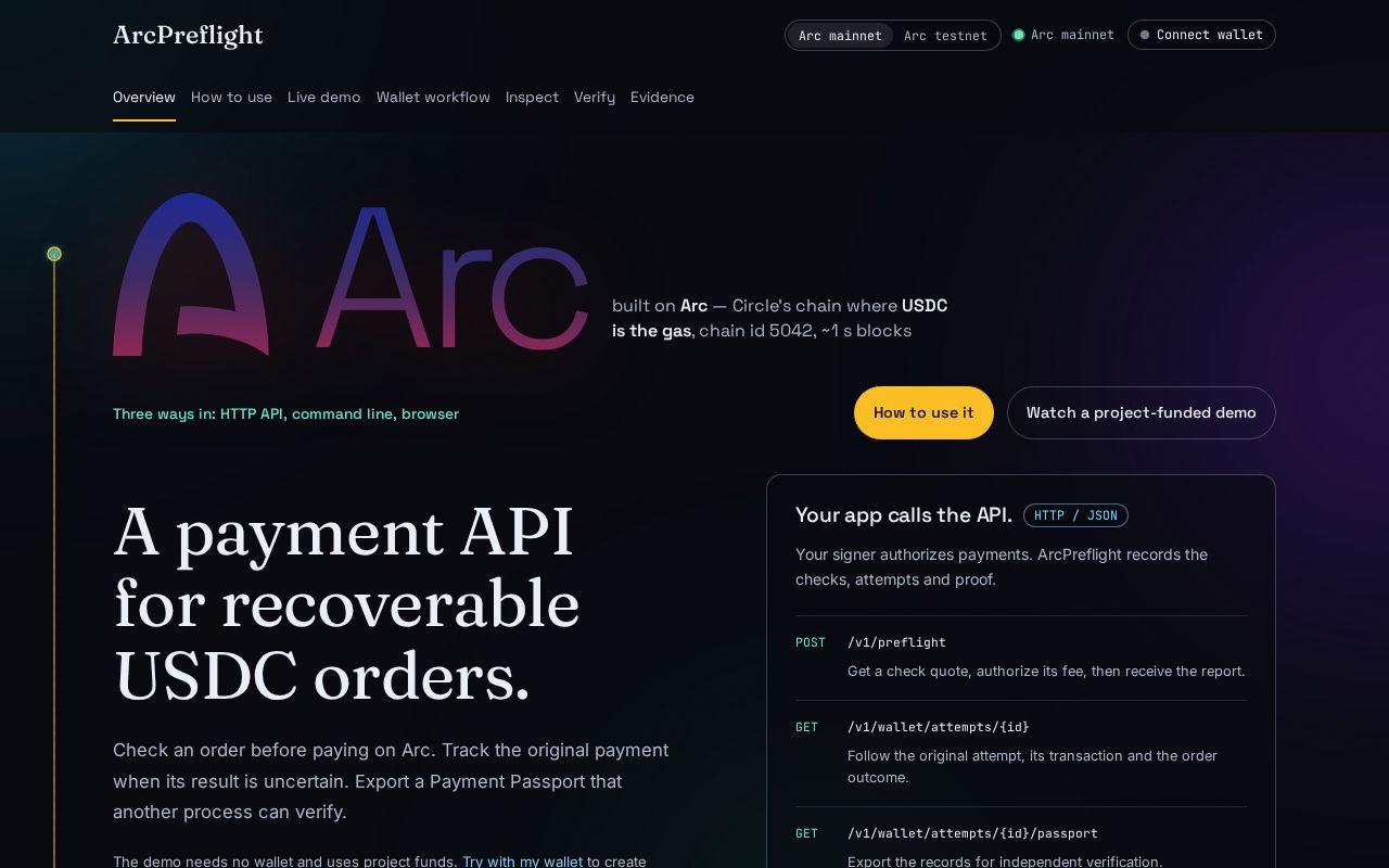 Preview of Arcpreflight