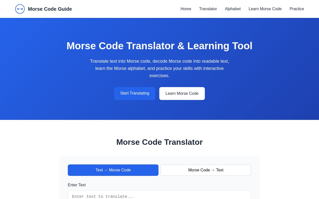 Preview of Morse Code Learning