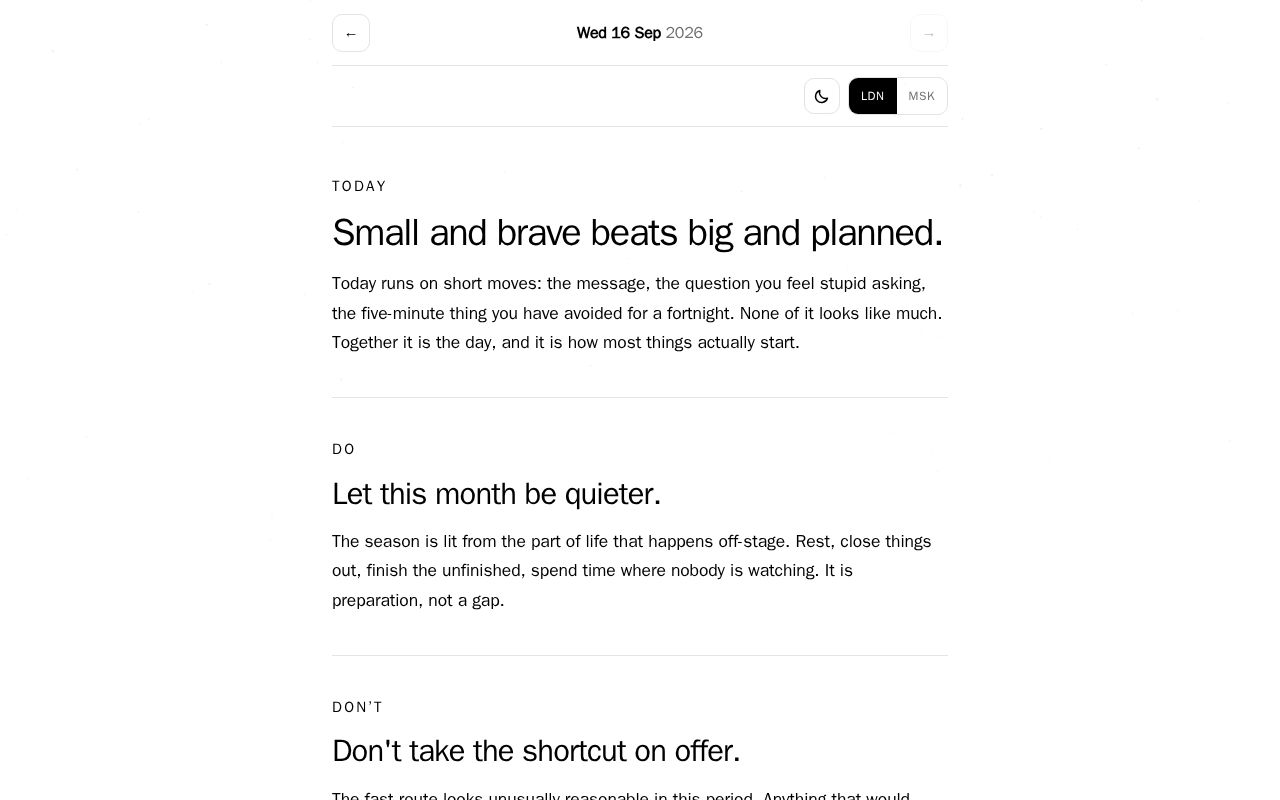 Preview of Daily Stars