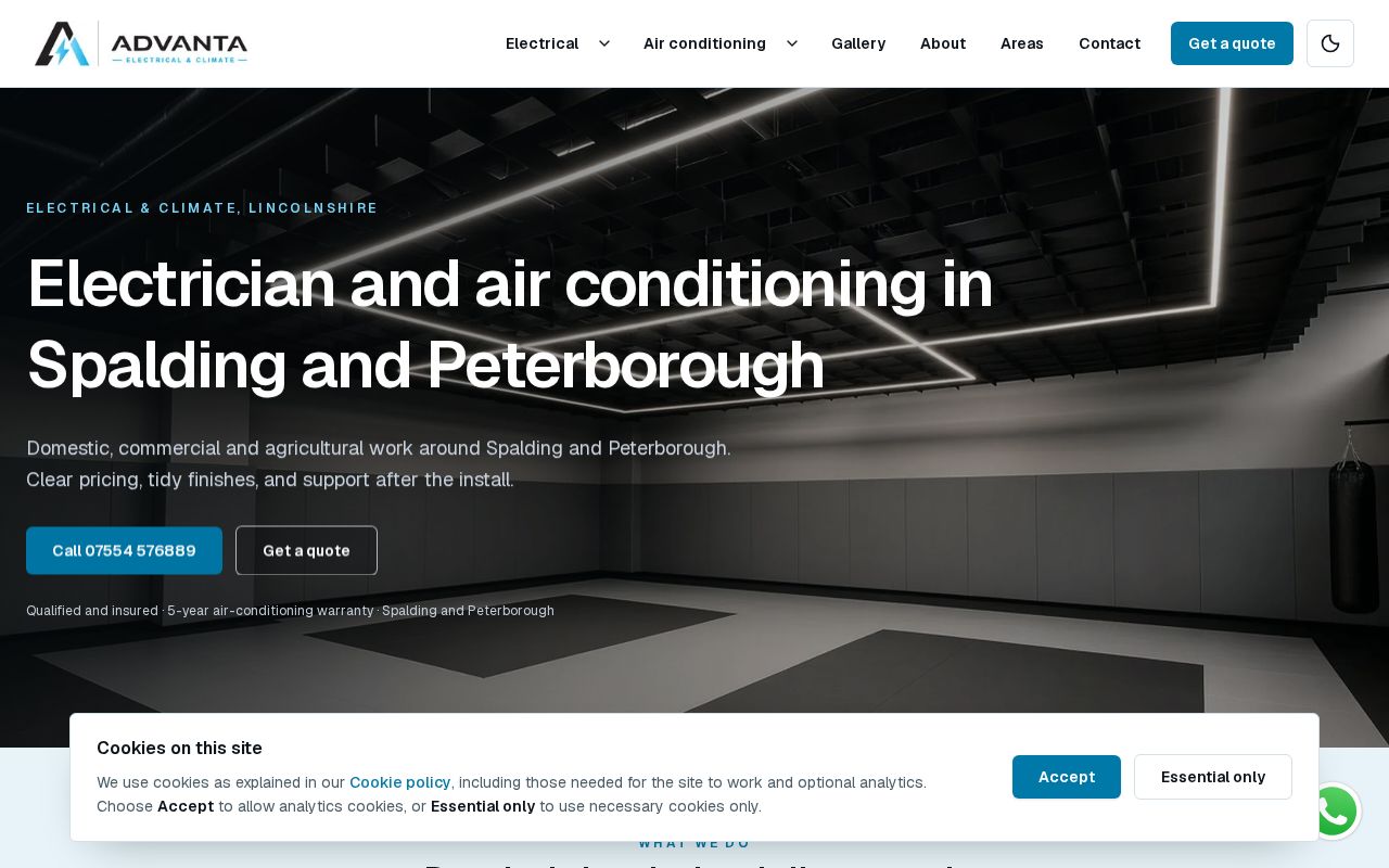 Preview of Advantawebsite