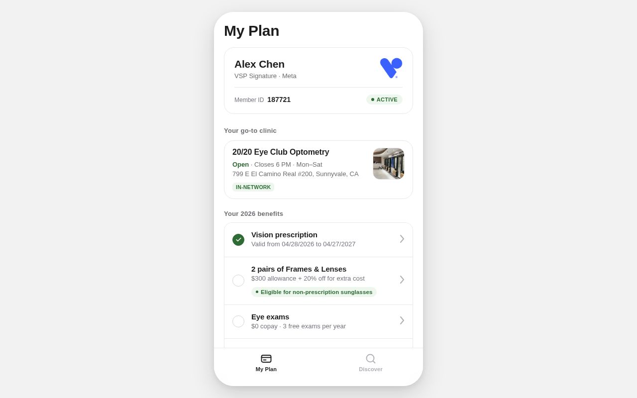 Preview of Vision App