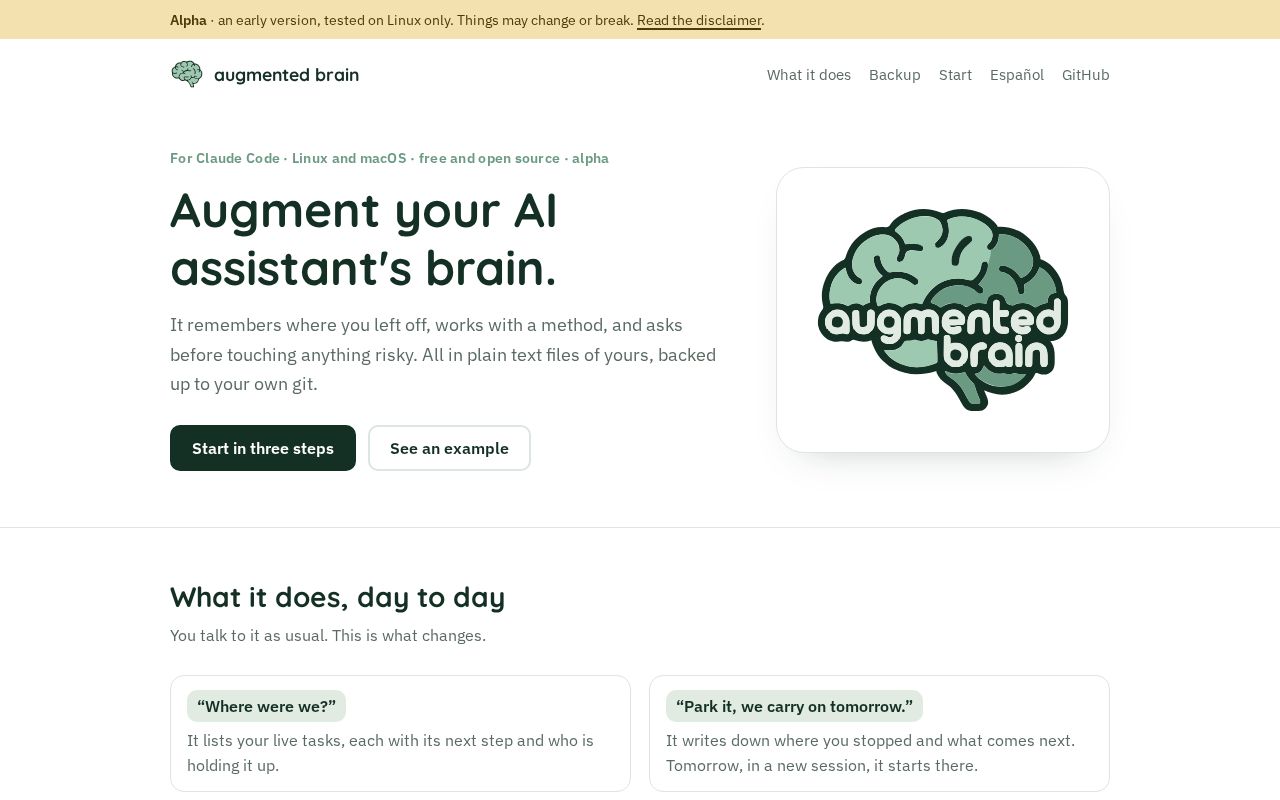 Preview of Augmented Brain