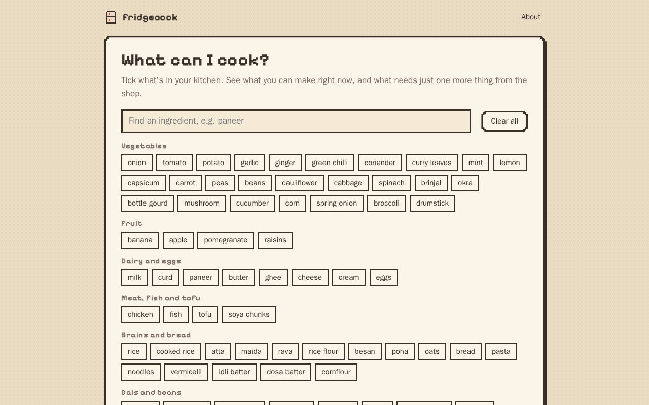 Preview of fridgecook