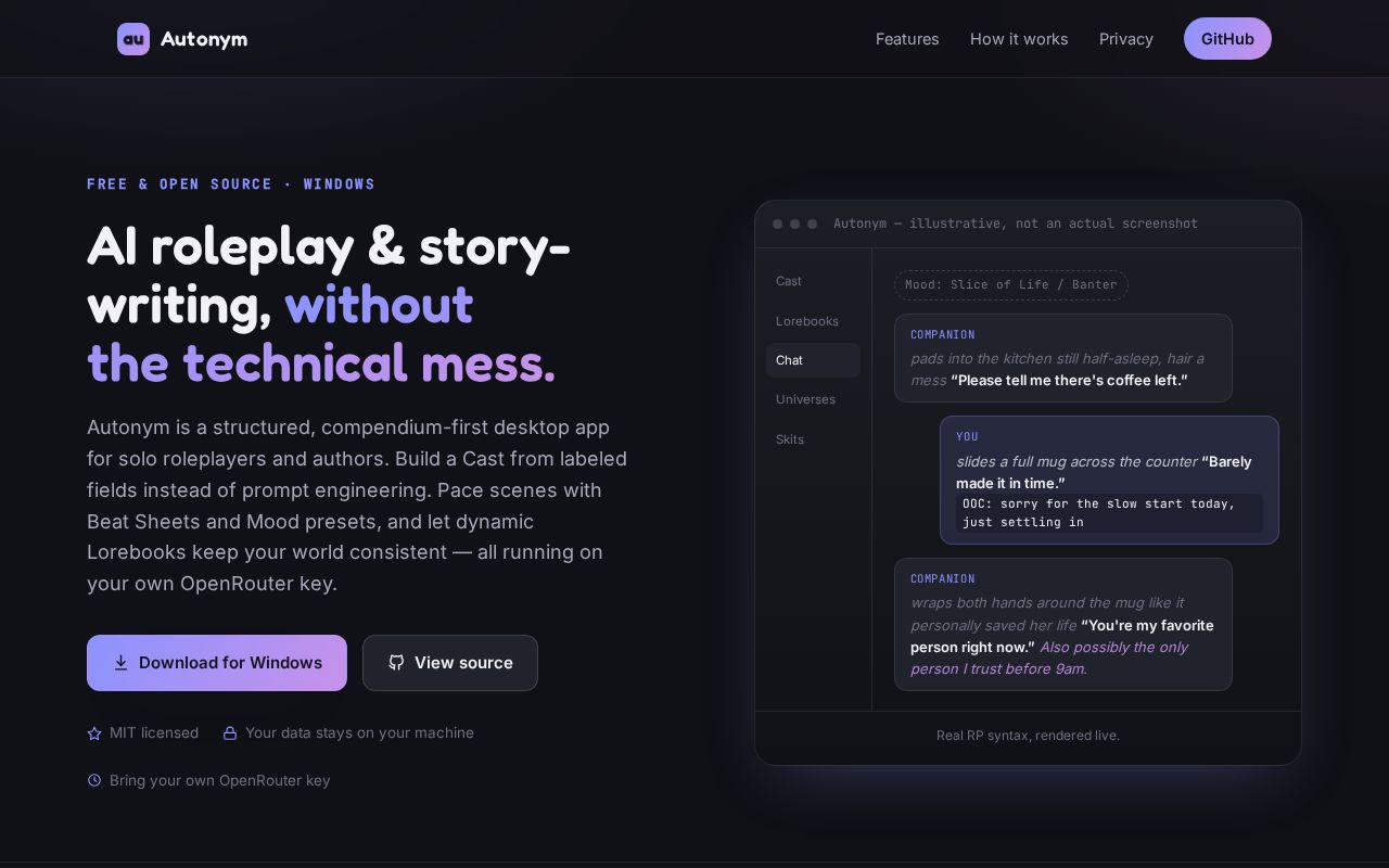 Preview of Autonym