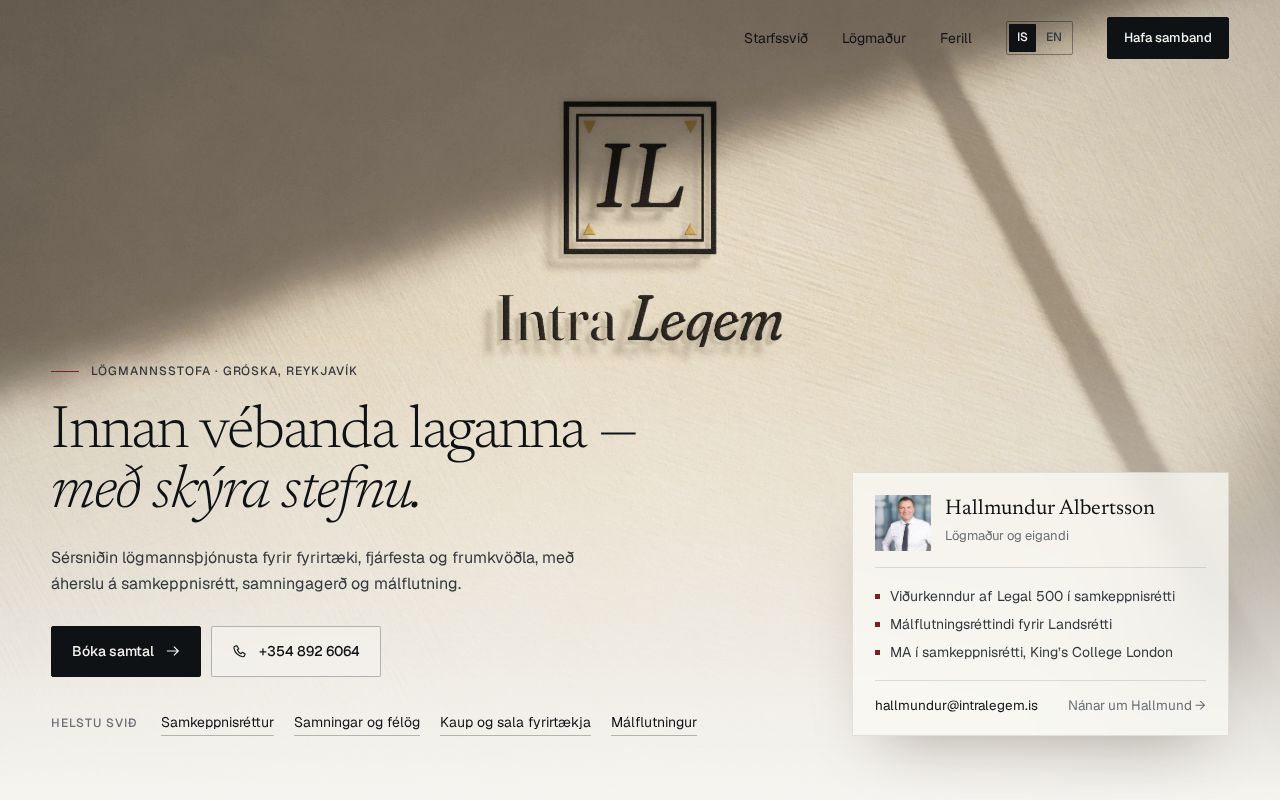 Preview of Intralegem