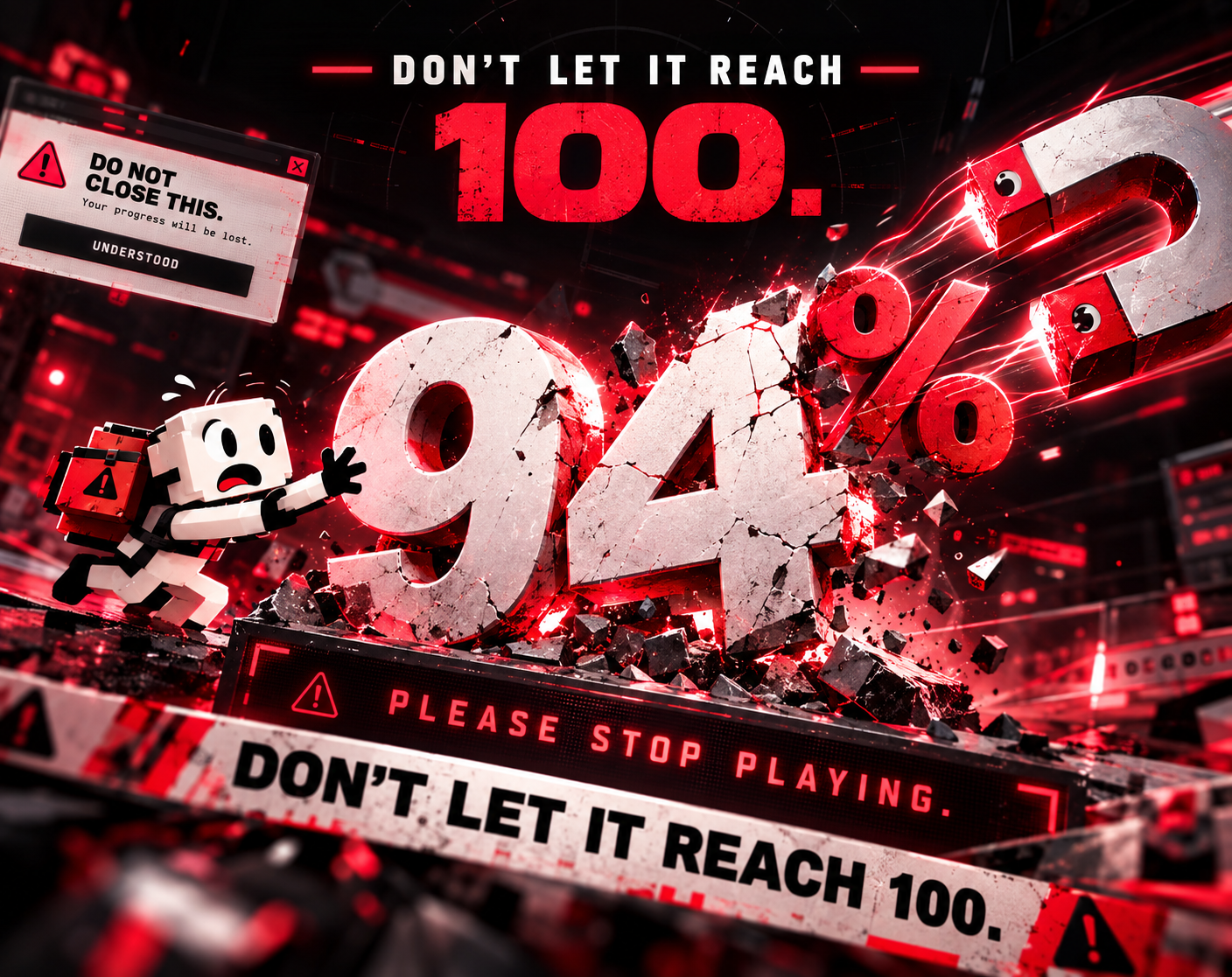 Preview of DON'T LET IT REACH 100