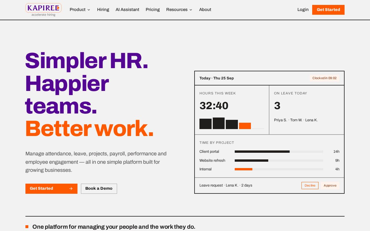 Preview of New Kapiree Html Site