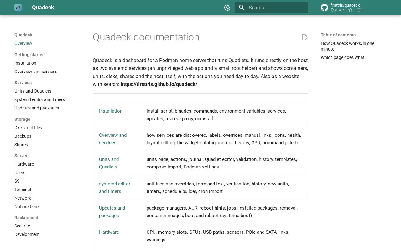 Preview of Quadeck