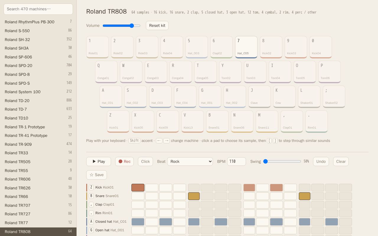 Preview of Drum Keys