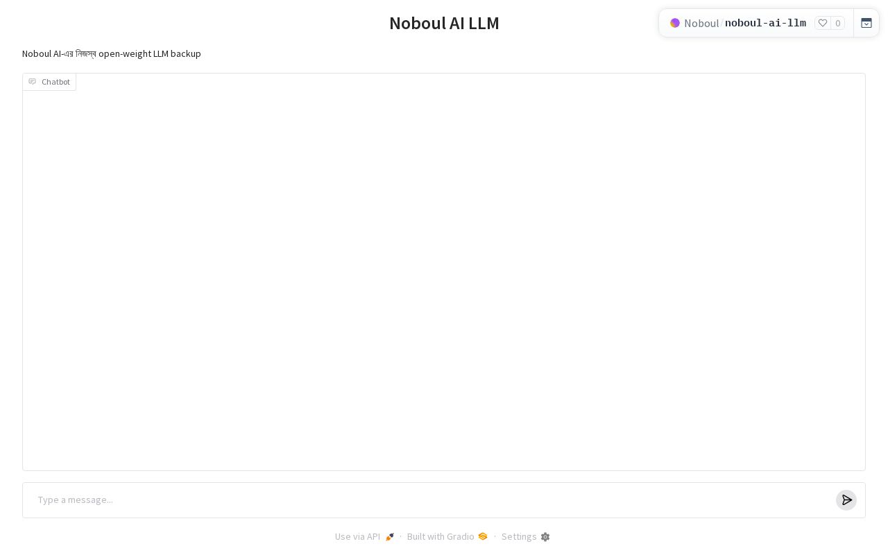 Preview of Noboul Ai Llm