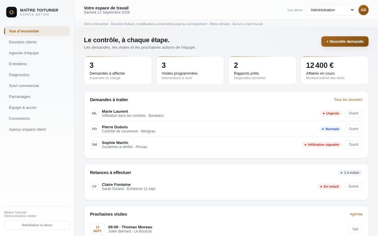 Preview of MAITRETOITURIER
