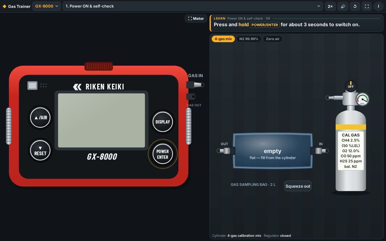 Preview of Gas Meter Simulator