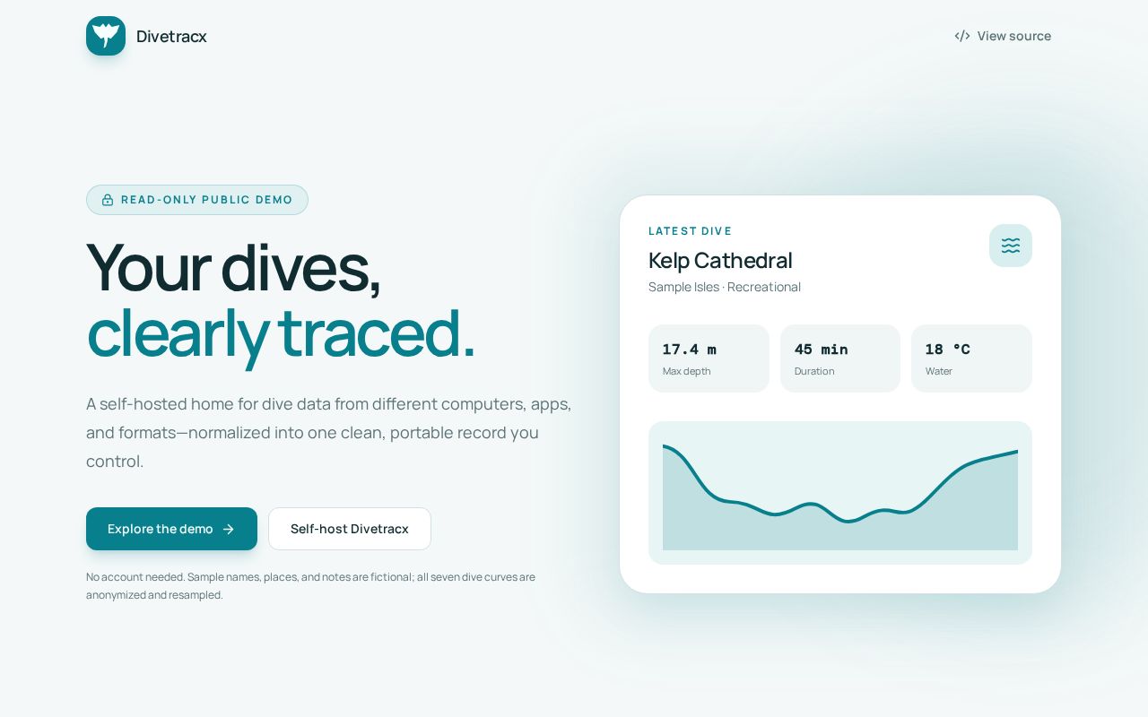 Preview of Divetracx