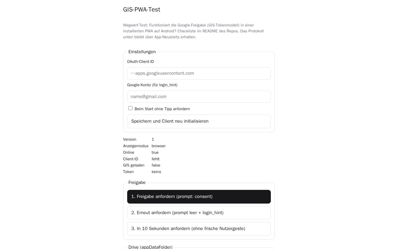 Preview of GIS-PWA-Test