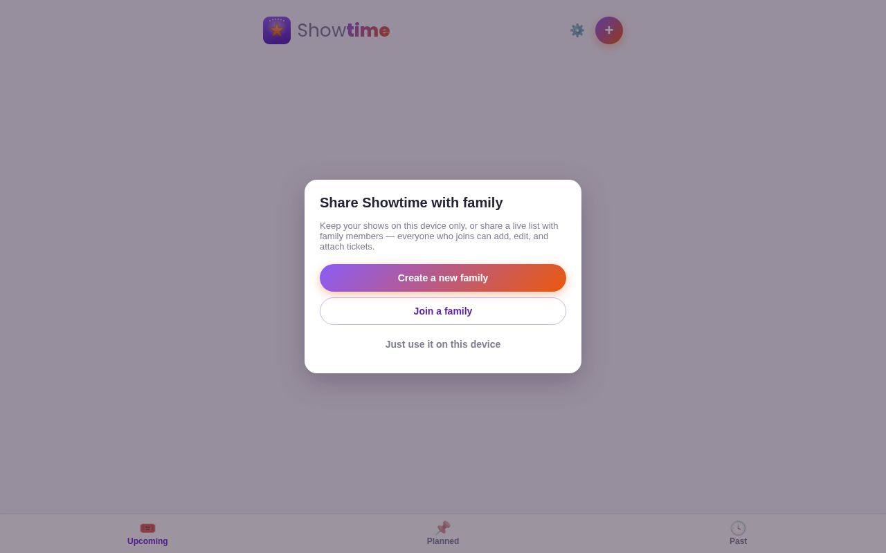 Preview of Showtime