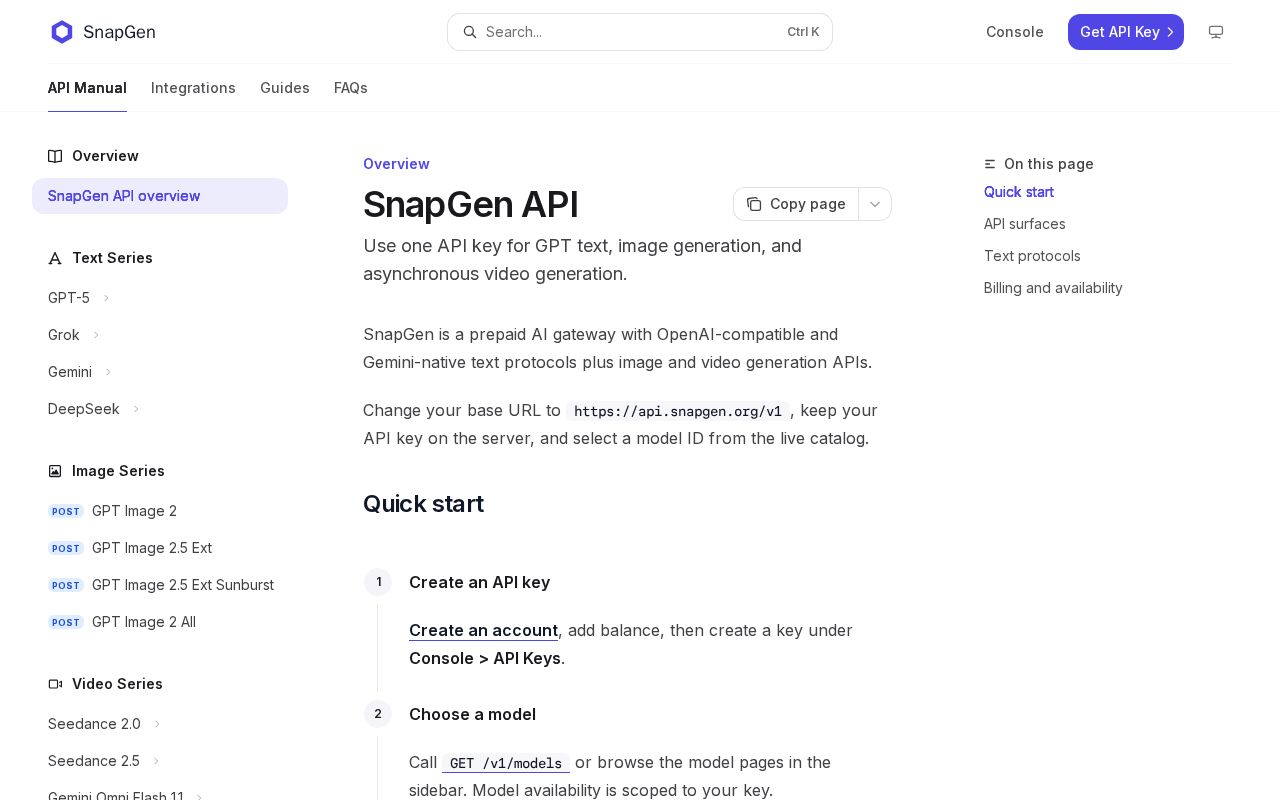 Preview of Snapgen Devtools
