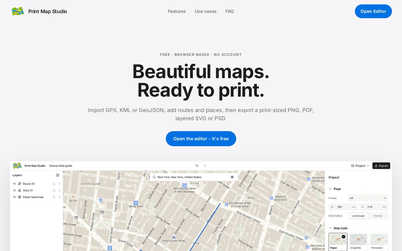 Preview of Printmaps